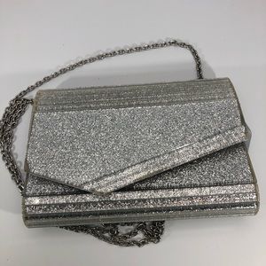 INC Glitter Clutch